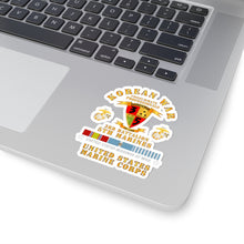 Load image into Gallery viewer, Kiss-Cut Stickers - USMC - Korean War - 3rd Bn, 5th Marines w KOREA SVC