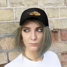 Load image into Gallery viewer, Twill Hat - Army - Main Battle Tank - M1A1 - Hat - Direct to Garment (DTG) - Printed