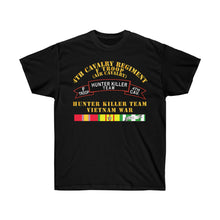 Load image into Gallery viewer, Unisex Ultra Cotton Tee - Army - F Troop 4th Cav - Hunter Killer w Vietnam War SVC