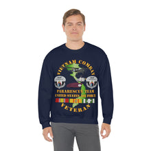 Load image into Gallery viewer, Unisex Heavy Blend Crewneck Sweatshirt - USAF - Vietnam Combat Veteran w Pararescue Huskie