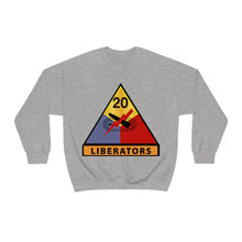 Load image into Gallery viewer, Unisex Heavy Blend Crewneck Sweatshirt - Army - 20th Armored Division - Liberators wo Txt