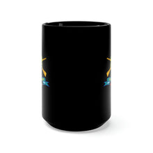 Load image into Gallery viewer, Black Mug 15oz - 29th Infantry Division - DUI - The Blue and Gray w Br - Ribbon X 300