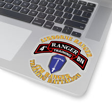 Load image into Gallery viewer, Kiss-Cut Stickers - SOF - 4th Ranger Training Battalion - ABN RGR - Fbga X 300