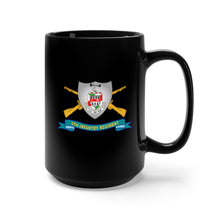 Load image into Gallery viewer, Black Mug 15oz - Army - 5th Infantry Regiment - DUI w Br - Ribbon X 300