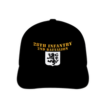 Load image into Gallery viewer, 2nd Battalion 28th Infantry - AOP - Unisex Adjustable Curved Bill Baseball Hat