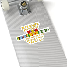 Load image into Gallery viewer, Kiss-Cut Stickers - USMC - Mayaguez Incident Vet - Last Battle w EXP - VN SVC