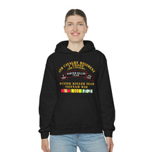 Load image into Gallery viewer, Unisex Heavy Blend Hooded Sweatshirt - Army - F Troop 4th Cav - Hunter Killer w Vietnam War SVC