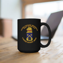 Load image into Gallery viewer, Black Mug 15oz - Army - 102nd Cavalry Regiment - Show em the way - COA X 300