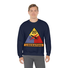 Load image into Gallery viewer, Unisex Heavy Blend Crewneck Sweatshirt - Army - 20th Armored Division - Liberators wo Txt