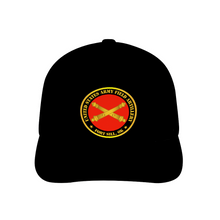 Load image into Gallery viewer, US Army Field Artillery Ft SIll Ok w Branch - AOP - Print Unisex Adjustable Curved Bill Baseball Hat