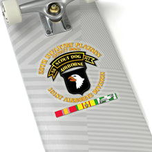 Load image into Gallery viewer, Kiss-Cut Stickers - Army - 58th Infantry Platoon - Scout Dog - w VN SVC