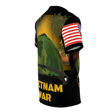 Load image into Gallery viewer, Unisex AOP - Vietnam War Helmet - War is Hell! Don't Tread on Me