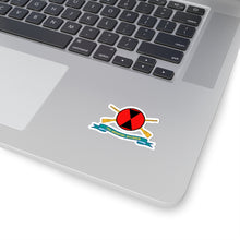 Load image into Gallery viewer, Kiss-Cut Stickers - Army - 7th Infantry Division - SSI w Br - Ribbon X 300