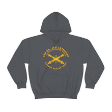 Load image into Gallery viewer, Unisex Heavy Blend™ Hooded Sweatshirt - Army - 2nd Bn 4th Field Artillery Regt - 105mm w Arty Br