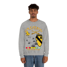 Load image into Gallery viewer, Unisex Heavy Blend Crewneck Sweatshirt - Army - 9th Cavalry (Air Cav) - 1st Cav Division w SVC