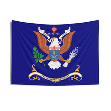 Load image into Gallery viewer, Indoor Wall Tapestries - 11th Infantry Regiment - SEMPER FIDELIS - Regimental Colors Tapestry