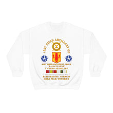 Load image into Gallery viewer, Unisex Heavy Blend Crewneck Sweatshirt - Army - 41st FA Group - Babenhausen, Germany w COLD SVC