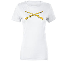 Load image into Gallery viewer, Army - Infantry Branch - Crossed Rifles Wo Txt Ladies Premium T Shirt