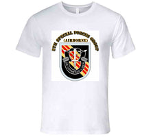 Load image into Gallery viewer, Emblem - SOF - 5th SFG Flash with Text T Shirt