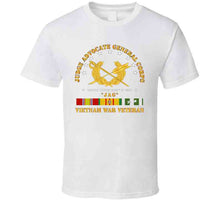 Load image into Gallery viewer, Army - Judge Advocate Veteran Corps,"Jag" with Vietnam War Service Ribbons - T Shirt, Premium and Hoodie