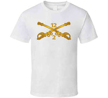 Load image into Gallery viewer, Army - 2nd Battalion - 12th Cavalry Branch Wo Txt Classic T Shirt, Crewneck Sweatshirt, Hoodie, Long Sleeve