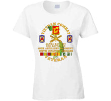 Load image into Gallery viewer, Army - Vietnam Combat Vet - Alpha Battery, 2nd Bn 40th Artillery - 199th Infantry Bde - Vn Svc - Ladies Premium