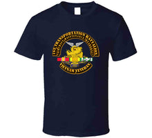 Load image into Gallery viewer, 1st Transportation Battalion with Vietnam Service Ribbon T Shirt, Premium and Hoodie