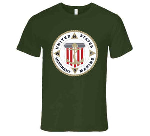 Usmm - United States Merchant Marine Emblem T Shirt