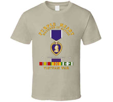 Load image into Gallery viewer, Purple Heart - Wia W Vn Svc W Purple Heart Ribbon T Shirt