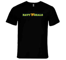 Load image into Gallery viewer, Navy - SOF - Navy Seals - Ribbon T Shirt - Premium