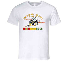 Load image into Gallery viewer, Navy - Seabee - Vietnam Veteran - Step Vn Vet T Shirt