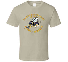 Load image into Gallery viewer, Navy - Seabee - Combat Veteran - No Shadow T Shirt
