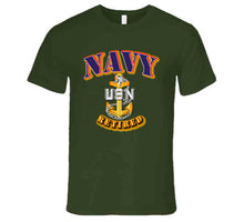 Load image into Gallery viewer, NAVY - SCPO - Retired - T-Shirts - Premium