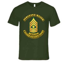 Load image into Gallery viewer, Sergeant Major - E9 - w Text - Retired - T-Shirts - Premium