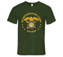 Load image into Gallery viewer, Army - Quartermaster Corps Branch - Retired T Shirt