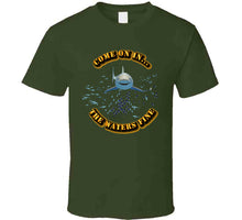 Load image into Gallery viewer, Come On In - the waters fine - No Bkgrnd - T-Shirts - Classic