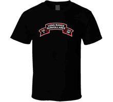 Load image into Gallery viewer, F Co 425th Infantry (Ranger) Scroll - Long Range Reconnaissance Patrol (LRRP) - T Shirt, Premium and Hoodie
