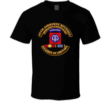 Load image into Gallery viewer, Invasion of Grenada - 82nd Airborne Division, Operation Urgent Fury with Service Ribbons T Shirt, Premium and Hoodie