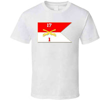 Load image into Gallery viewer, Army - 1st Squadron, 17th Cavalry Guidon Long Sleeve T Shirt
