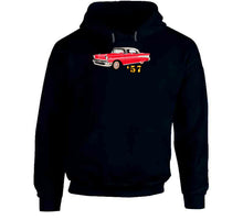 Load image into Gallery viewer, Vehicle - 57 Chery - Red - Hoodie