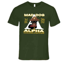 Load image into Gallery viewer, 3rd Bn 28th Inf -alpha - Mad Dog T Shirt
