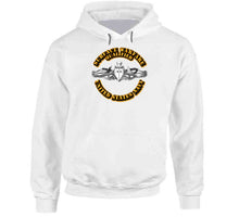 Load image into Gallery viewer, Navy - Surface Warfare Badge - Silver - Hoodie