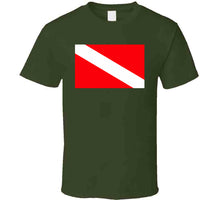 Load image into Gallery viewer, Diver Down - Flag T Shirt