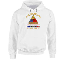 Load image into Gallery viewer, Army - 761st Tank Battalion - Black Panthers W Ssi Name Tape Wwii Eu Svc - Hoodie