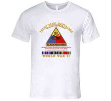Load image into Gallery viewer, Army - 761st Tank Battalion - Black Panthers W Ssi Name Tape Wwii Eu Svc - T-Shirts - Premium