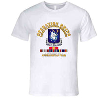 Load image into Gallery viewer, Special Operations Forces - Operation Rhino - Afghanistan - 160th Special Operations Aviation Regiment With Service Ribbon T Shirt, Premium & Hoodie