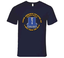 Load image into Gallery viewer, Army - Distinctive Unit Insignia - 550th Airborne Infantry Battalion - T Shirt - Premium