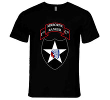 Load image into Gallery viewer, 1st Ranger Infantry Company - 2nd Id Ssi X 300 T Shirt