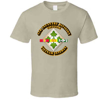 Load image into Gallery viewer, 4th Infantry Division with Vietnam Service Ribbons - T-Shirts - Classic