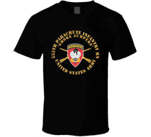 Load image into Gallery viewer, Army - 555th Infantry Parachute Bn Ssi - Smoke Jumpers W Br X 300 Classic T Shirt, Crewneck Sweatshirt, Hoodie, Long Sleeve, Mug